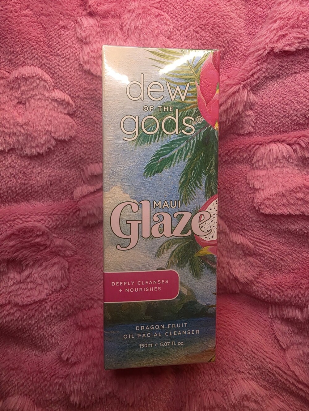 Dew of the Gods Maui Glaze Dragon Fruit Oil Cleanser